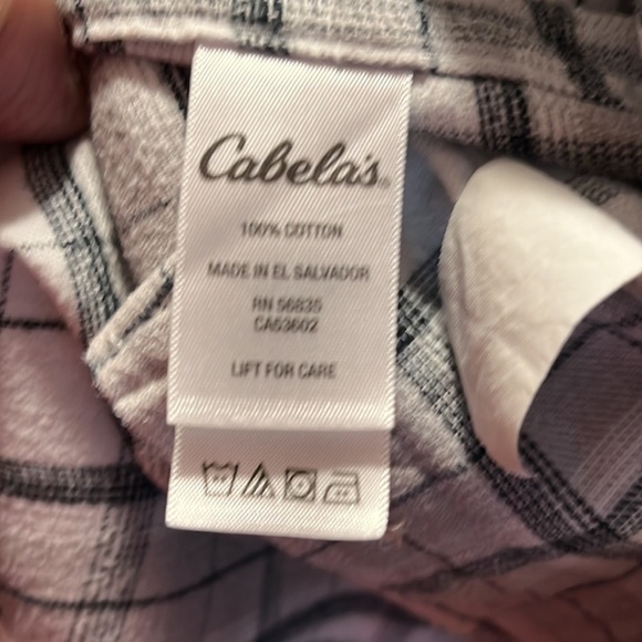 CABELA’S men’ long sleeve shirt, 100% cotton, size XLTG, in good condition - Picture 6 of 6